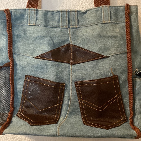 Jean style shoulder bag - Picture 2 of 6